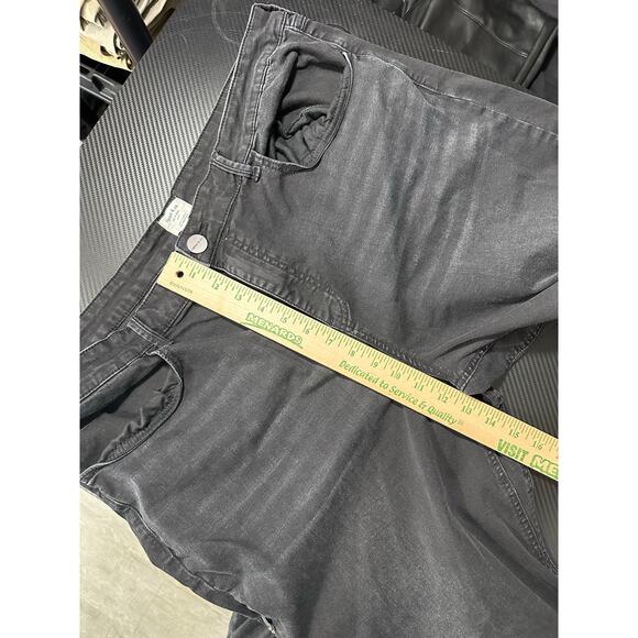 Ripton & Co Women’s Superlite Jeans Black Stretch Denim Size 36 Raw Hem - Picture 6 of 15